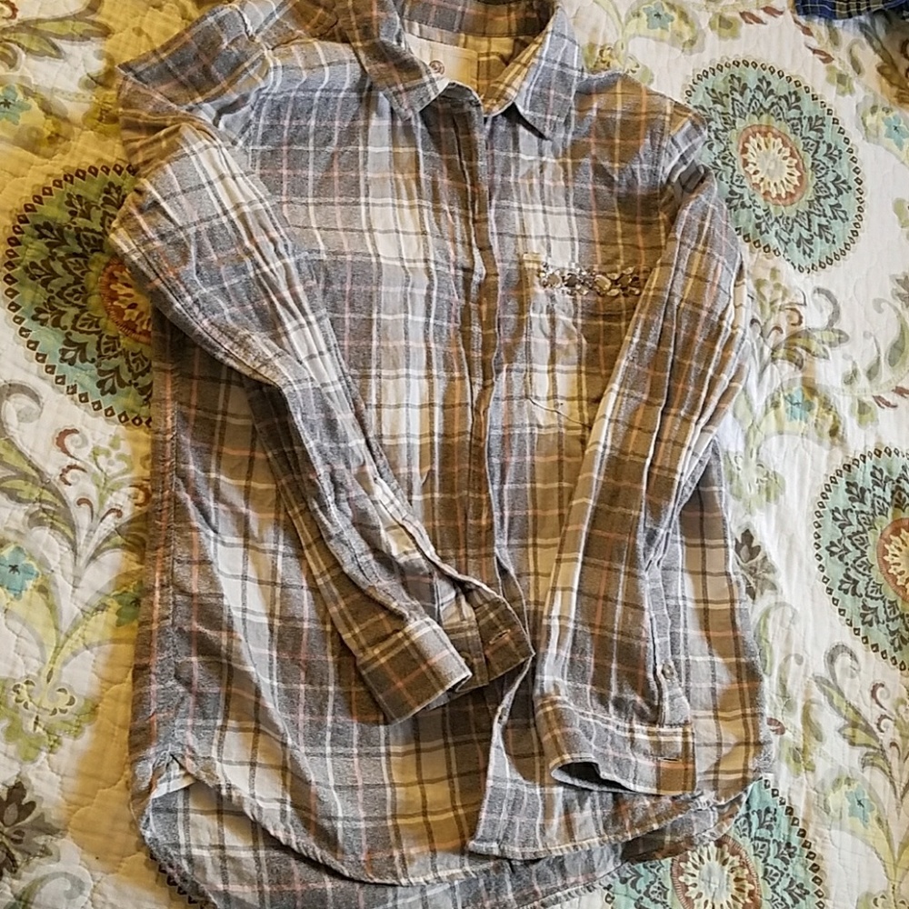 NWOT Boyfriend flannel shirt